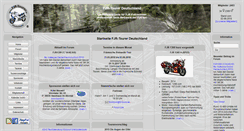 Desktop Screenshot of fjr-tourer.de